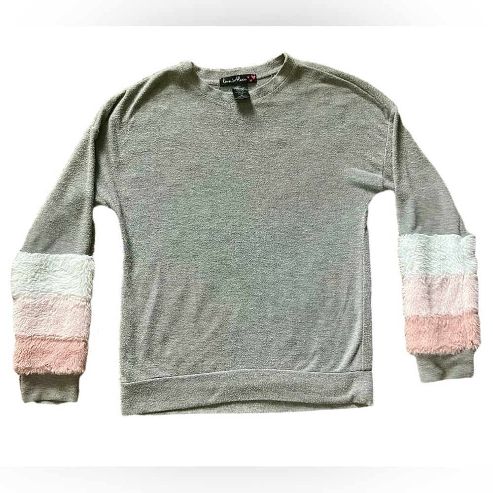 Love Alexa Sweater Big Girls Size Medium 12